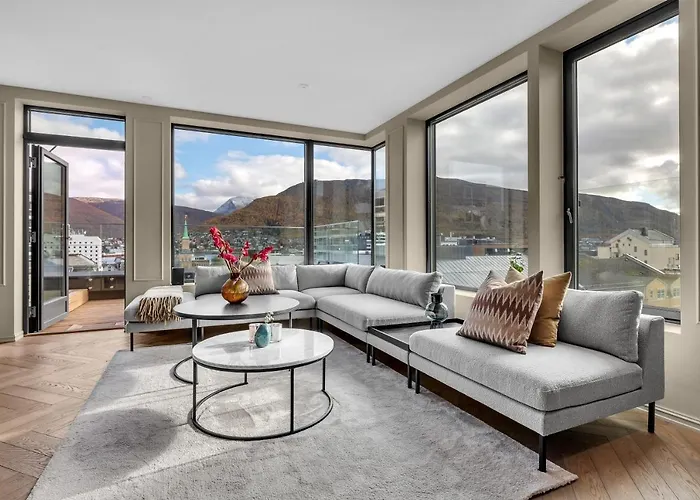 Penthouse In Downtown Tromso New